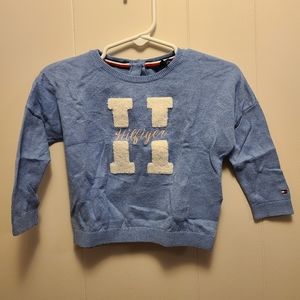 Light blue Tommy Hilfiger sweater, size 74/6-9 months